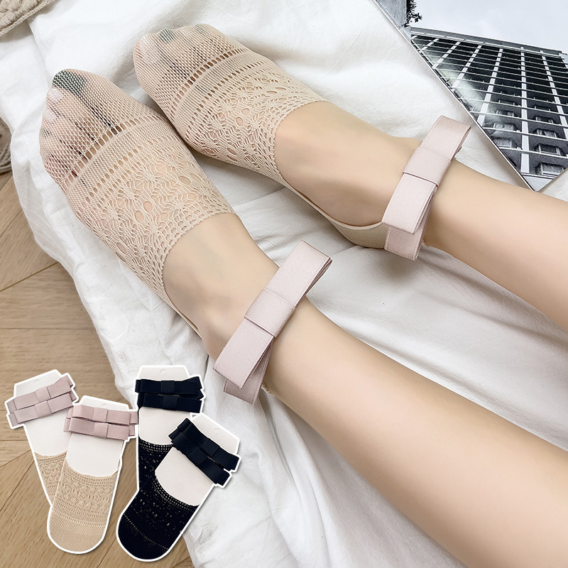 Invisibility Sock Loafer - Calzini da ragazza stile balletto, calzini