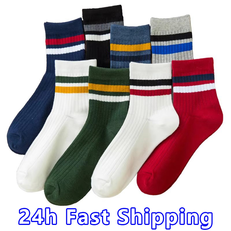Cotton Crew Sock Pack - 3 paia/pacco calzini da uomo in