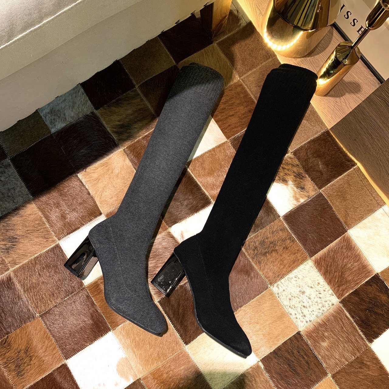 Stivali a Calzino da Donna 202 - Knee High Sock Women recensione e prezzo