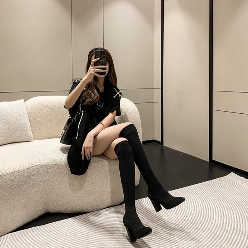 Stivali da donna sopra il gino - Knee High Sock Women recensione e prezzo